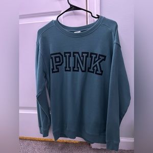 pink crewneck